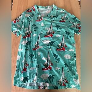 Legend of Zelda Windwaker button up shirt XL